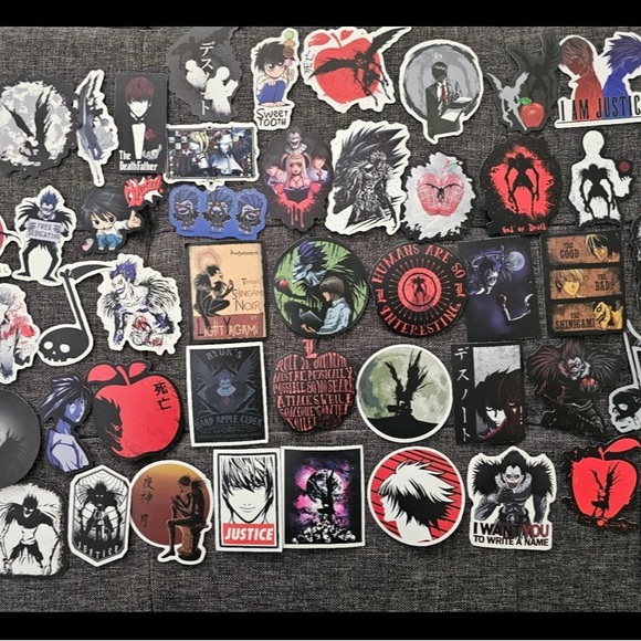 Death Note 50 pcs Sticker Set Japanese Anime - Picture 6 of 6
